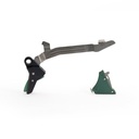 Timney Triggers Alpha Competition Trigger, Glock 17/19/19X/22/23/26/27/33/34/35/44/45 Gen 5, Green, Alpha Glock 5 - Green