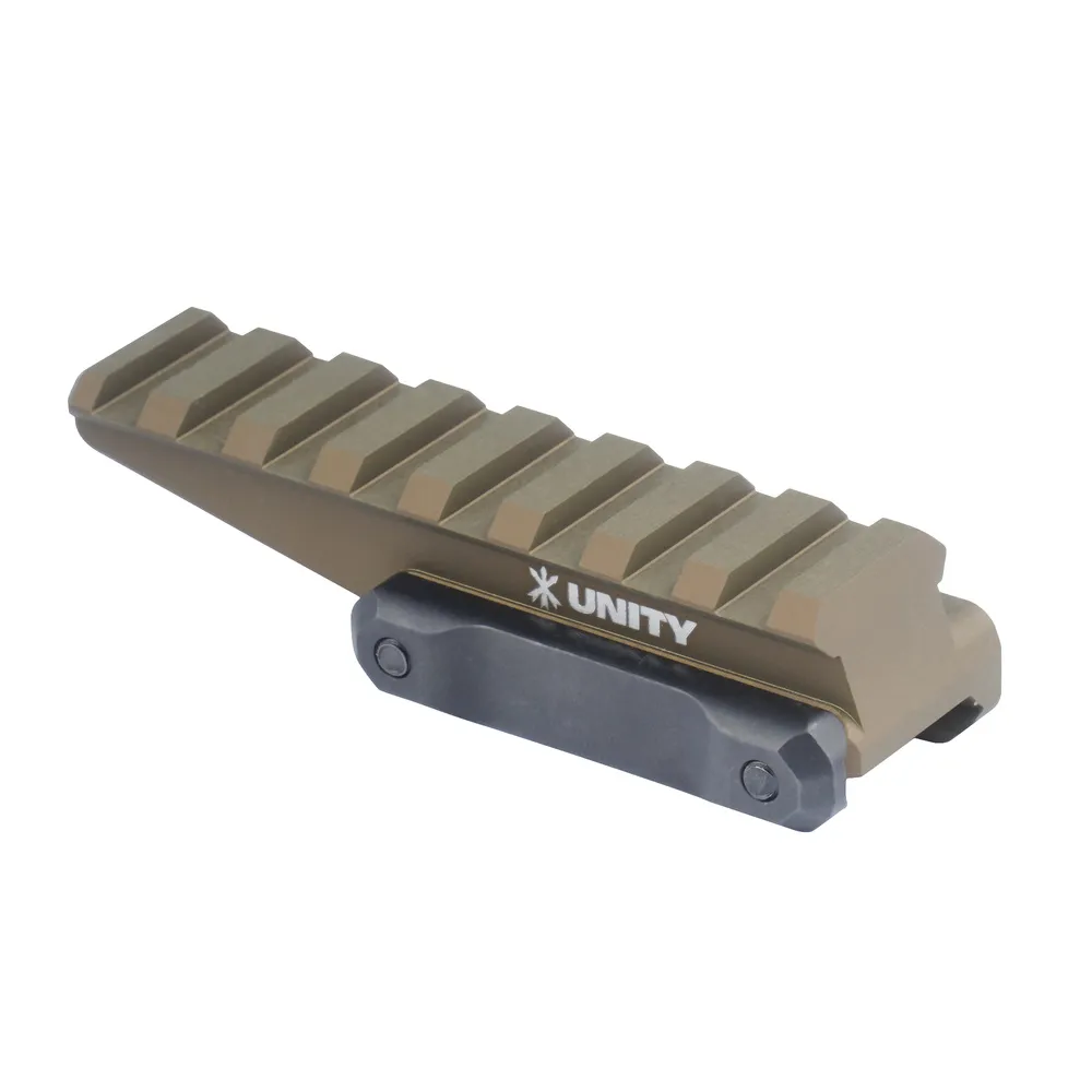 Unity Tactical - Mount FAST Optic Riser Lower 1/3 - Picatinny - Aluminium - FDE - FST-ORF