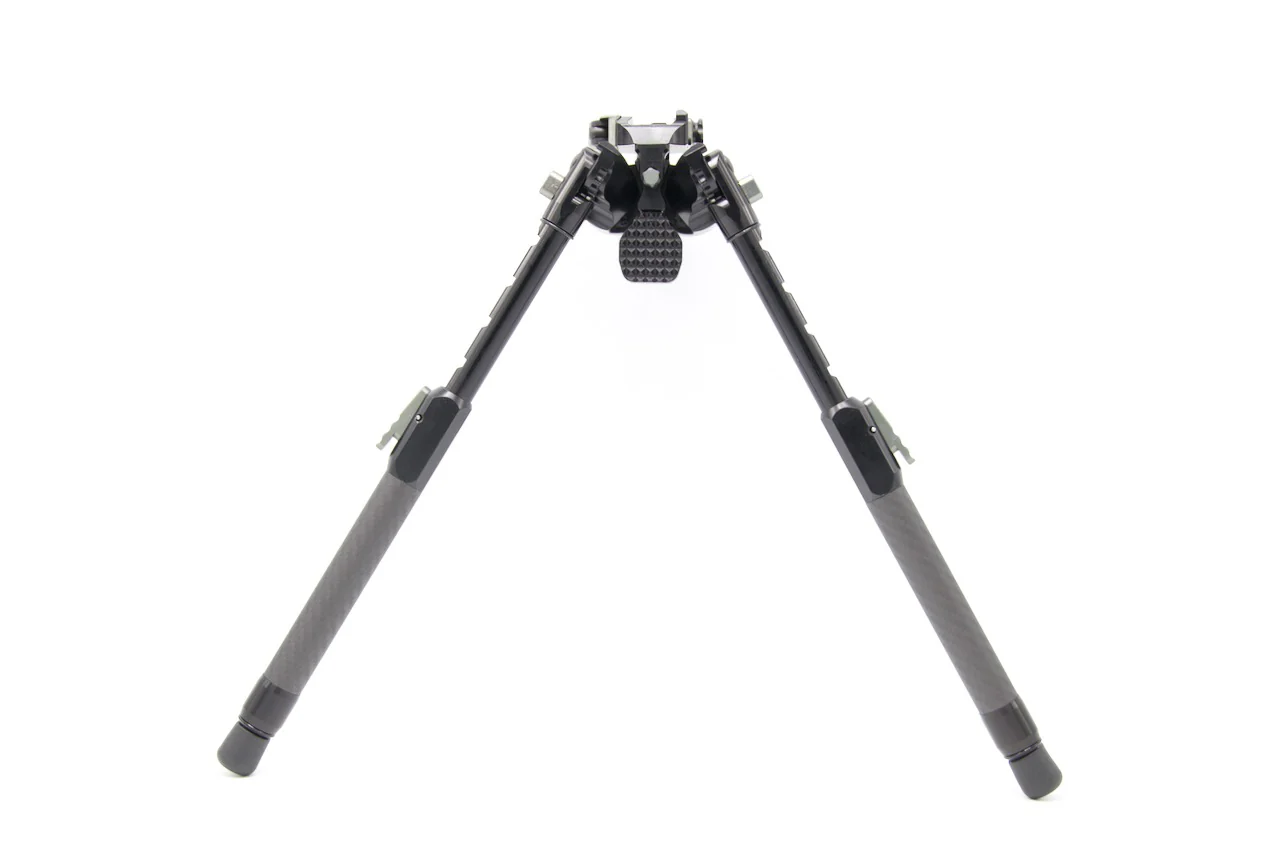 [T1ELRBIPODQD] Tier One ELR Bipod Aluminium Short Pan/Tilt Picatinny