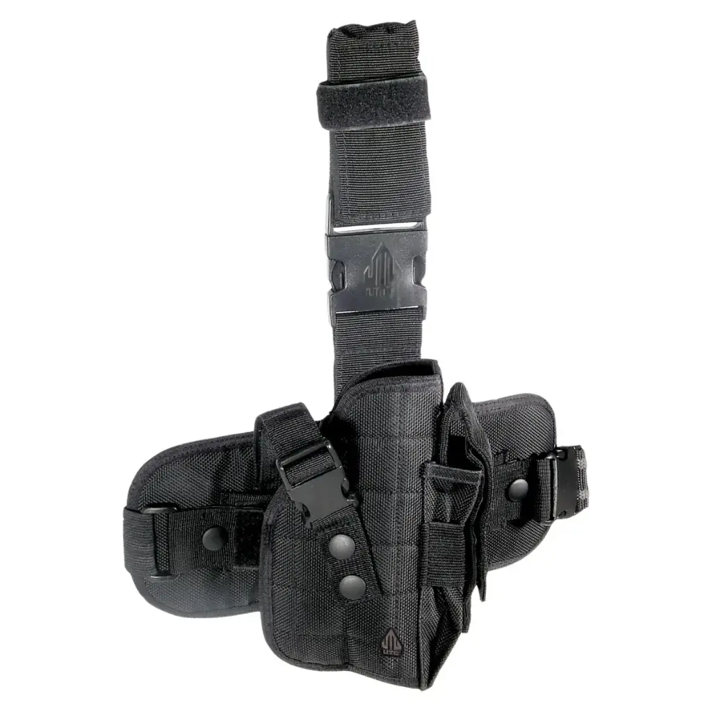 [PVC-H178BL] UTG® Special Ops Tactical Thigh Holster, Left Handed, Black