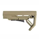 Strike Industries Mod 1 Mil Spec Stock, 9.39in, Black, One Size, SI-STRIKE-ES-MOD1FDE-BK
