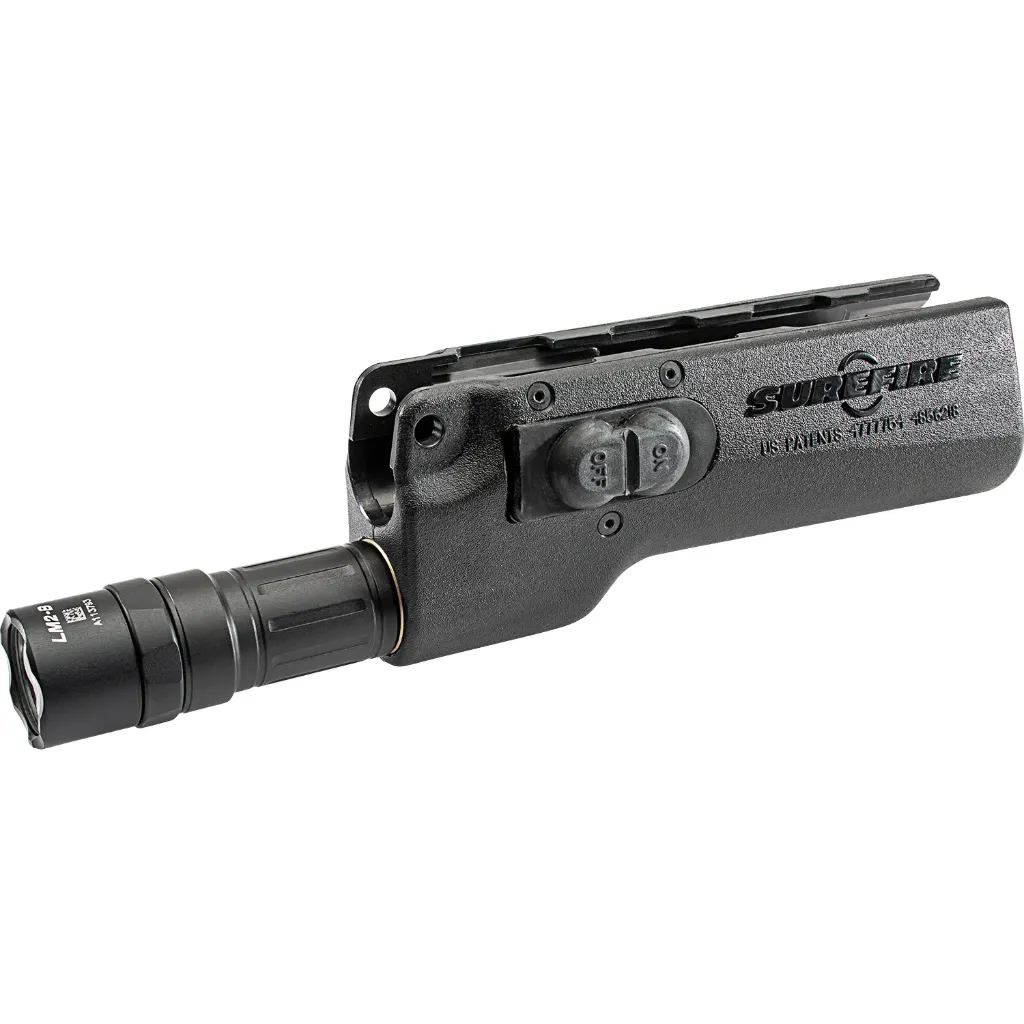 [628LMF-B] SureFire LED Weapon Light, 1000 Lumens, Black, 628LMF-B