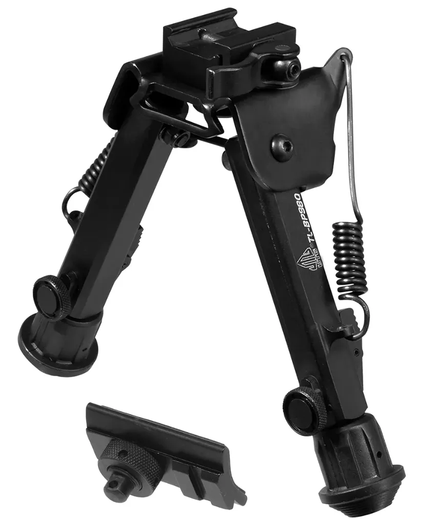 [TL-BP98Q] UTG® Super Duty QD Bipod, 6"- 8.5" Center Height, Picatinny - TL-BP98Q