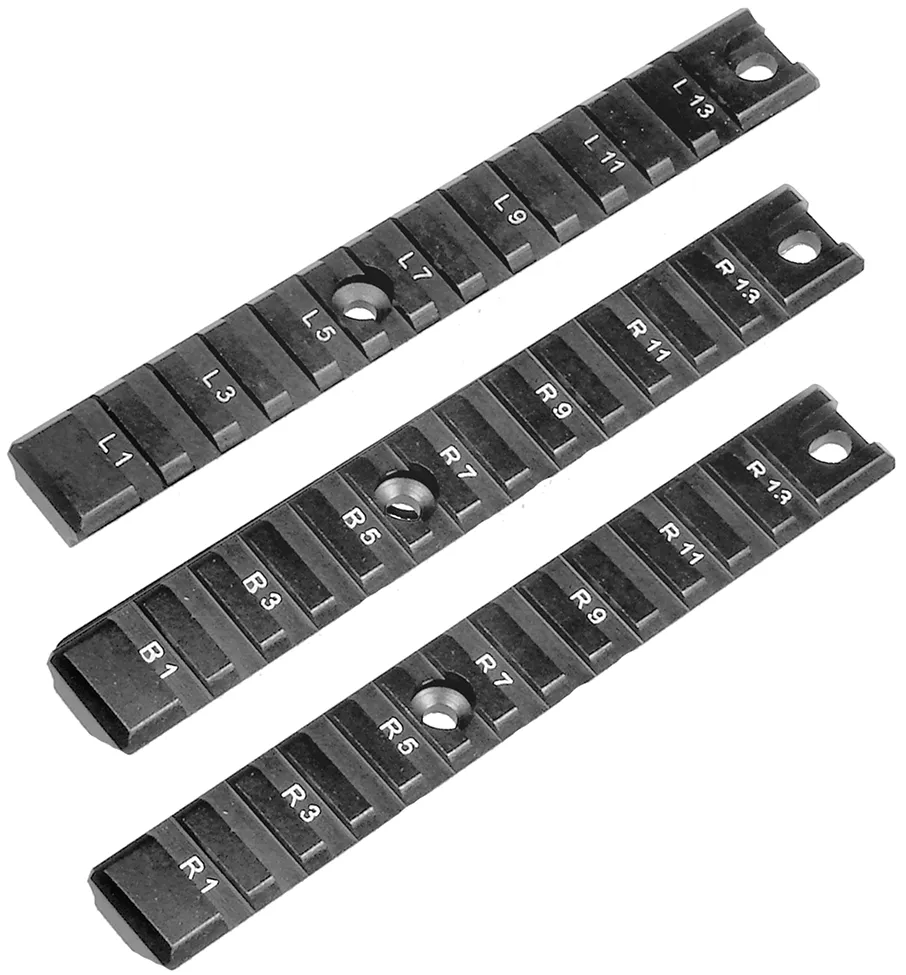 [MNT-P505] UTG® Picatinny Rail Set, 3-piece Long, for G36 - MNT-P505