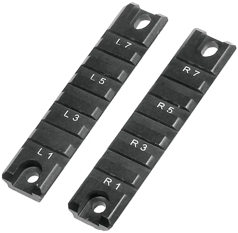 [MNT-P501] UTG® Picatinny Rail Set, 2-piece Short, for G36 - MNT-P501