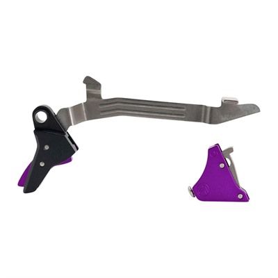 Timney Triggers Alpha Competition Trigger - Glock 17/19/19X/22/23/26/27/33/34/35/44/45 Gen 5 - Purple
