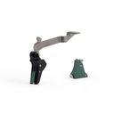 Timney Triggers Alpha Competition Trigger, Glock 17/19/19X/22/23/26/27/33/34/35/44/45 Gen 5, Green, Alpha Glock 5 - Green