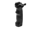 Leapers UTG D Grip with Ambidextrous Quick Release Deployable Bipod, Black, MNT-DG02Q