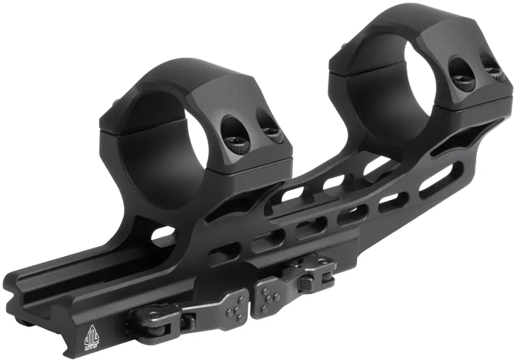 [AIR32250Q] UTG® ACCU-SYNC® 30mm QR Picatinny Cantilever Mount, 50mm Offset, High Profile - AIR32250Q