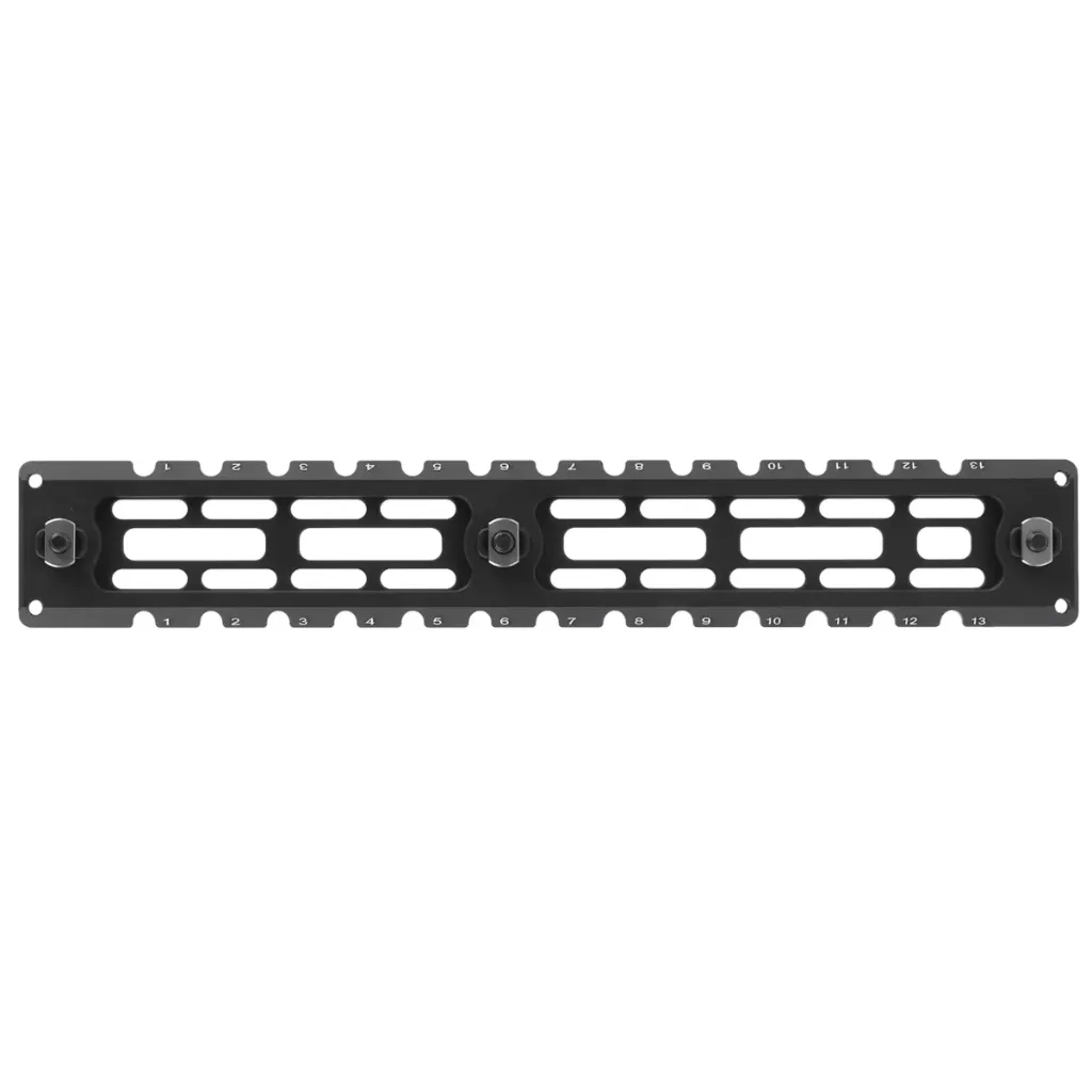 [TLUMA03] UTG Pro M-LOK Arca Tactical Rail, 9.4in, Black - TLUMA03