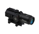 SIG SAUER Bravo3 Prismatic Battle Red Dot Sight 3x24mm 556-762 Horseshoe Dot Illuminated Reticle 0.5 MOA M1913 Black Medium - SOB33101