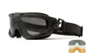 Wiley X SPEAR Smoke Grey/ Clear/Light Rust Lenses - Matte Black Frame - SP293B