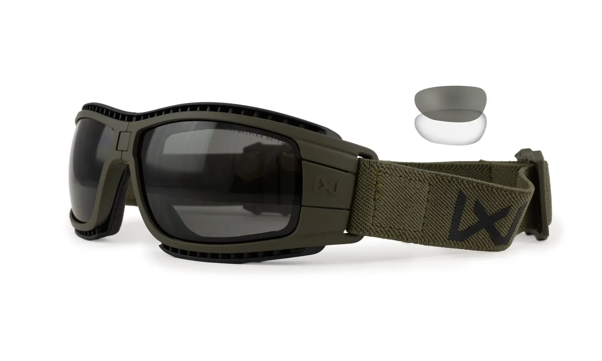 Wiley X LYNX- Grey/Clear Lenses - OD Green Frame - 1501G