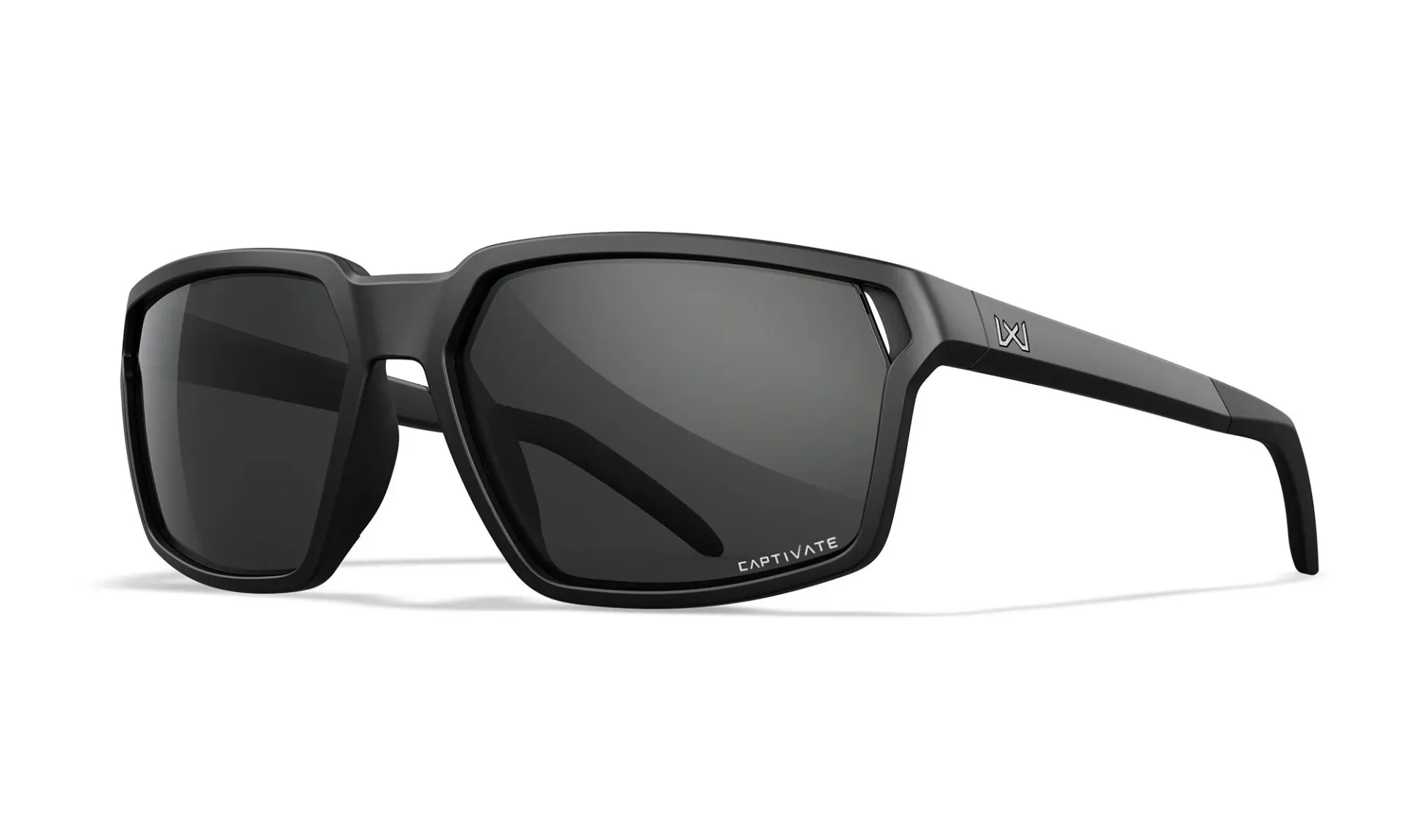 [AC6SRA01] Wiley X WX SIERRA Captivate Grey Lenses - Matte Black Frame - AC6SRA01