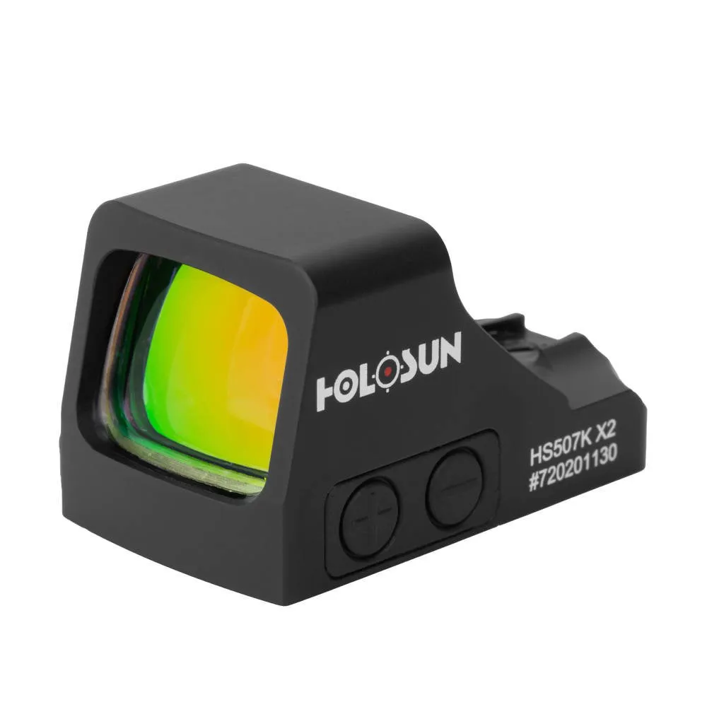 [HS507K-X2] Holosun - Collimator HS507K Open Reflex SubCompact Pistol Sight - MRS - Black - HS507K-X2
