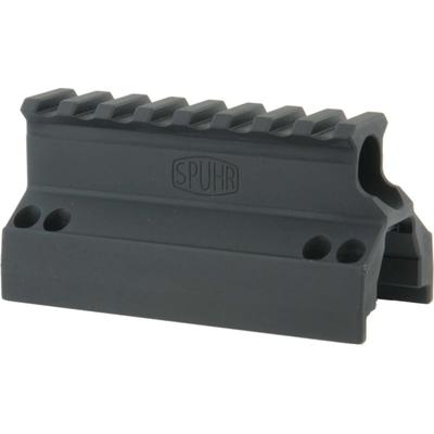 Spuhr MP-5 Top Rail C-THRU - Black - R-305