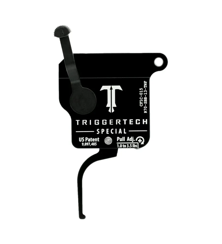[R70-SBB-13-TNF] TriggerTech Special - Remington 700 - 1.0-3.5 lbs - Right Hand - Flat Black Trigger