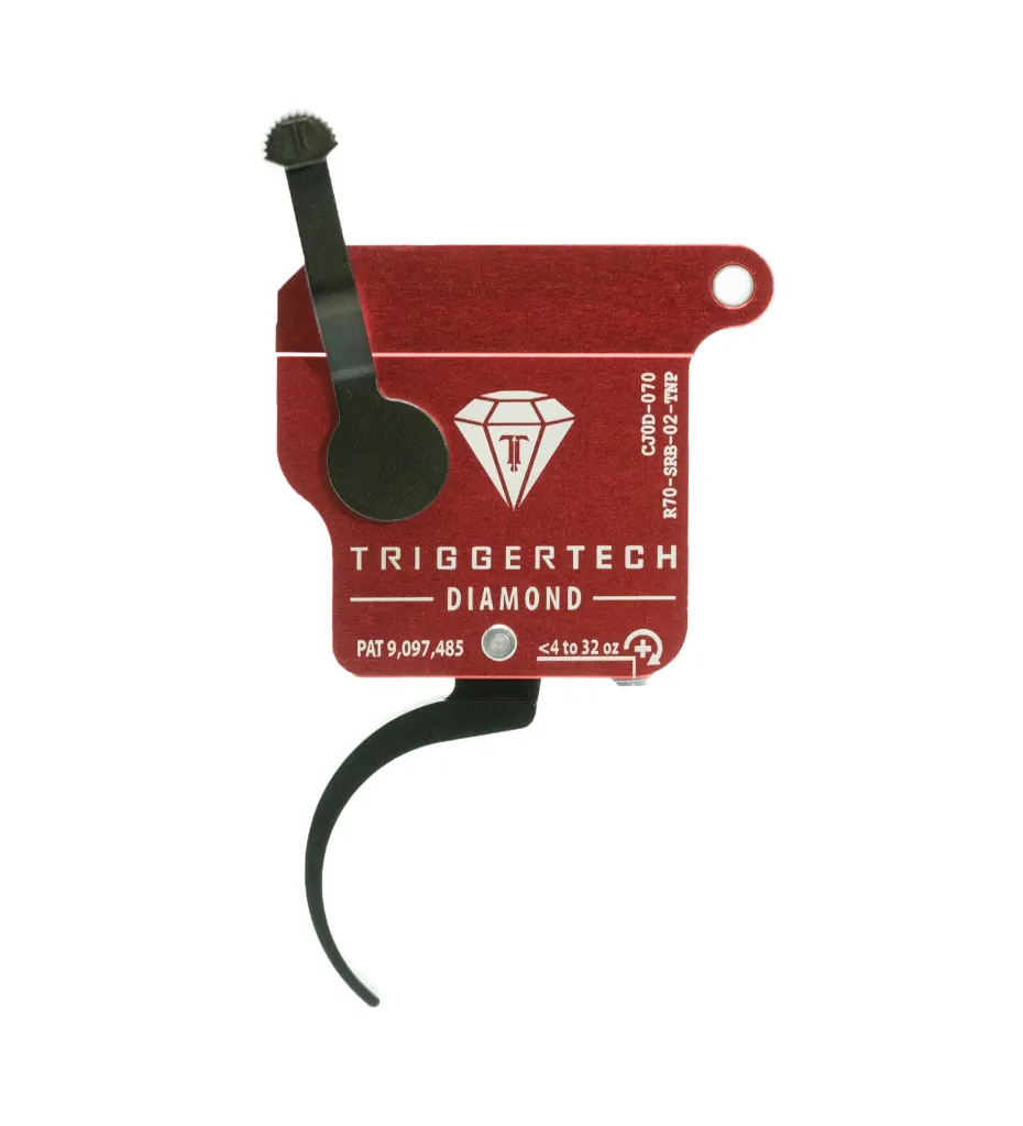 [R70-SRB-02-TNP] TriggerTech Diamond - REM 700 - RH - Pro Curved Black - 1-stage
