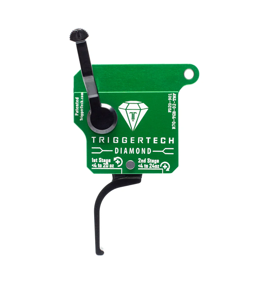 [R70-TGB-02-TNF] TriggerTech Diamond - REM 700 - RH - Flat Black - two-stage