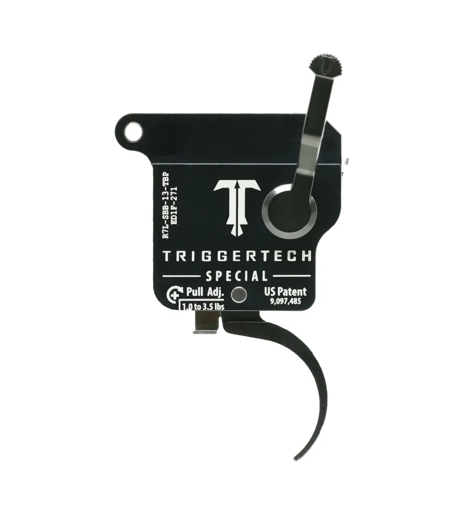 [R70-SBB-13-TNP] TriggerTech Special - Remington 700 - 1.0-3.5 lbs - Right Hand - Pro Curved Black Trigger