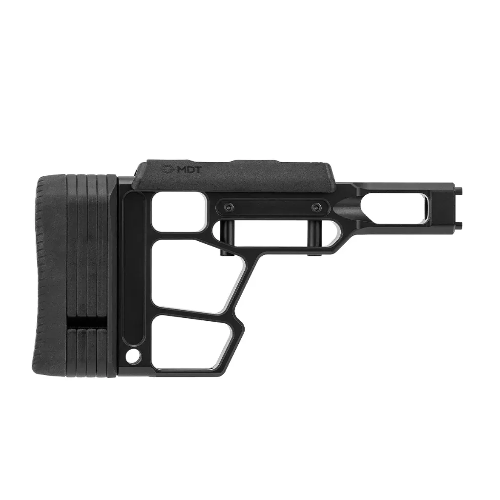 MDT Buttstock - Skeleton Rifle Stock - XTN Interface - SRS-X Lite - BLK - 109509-BLK