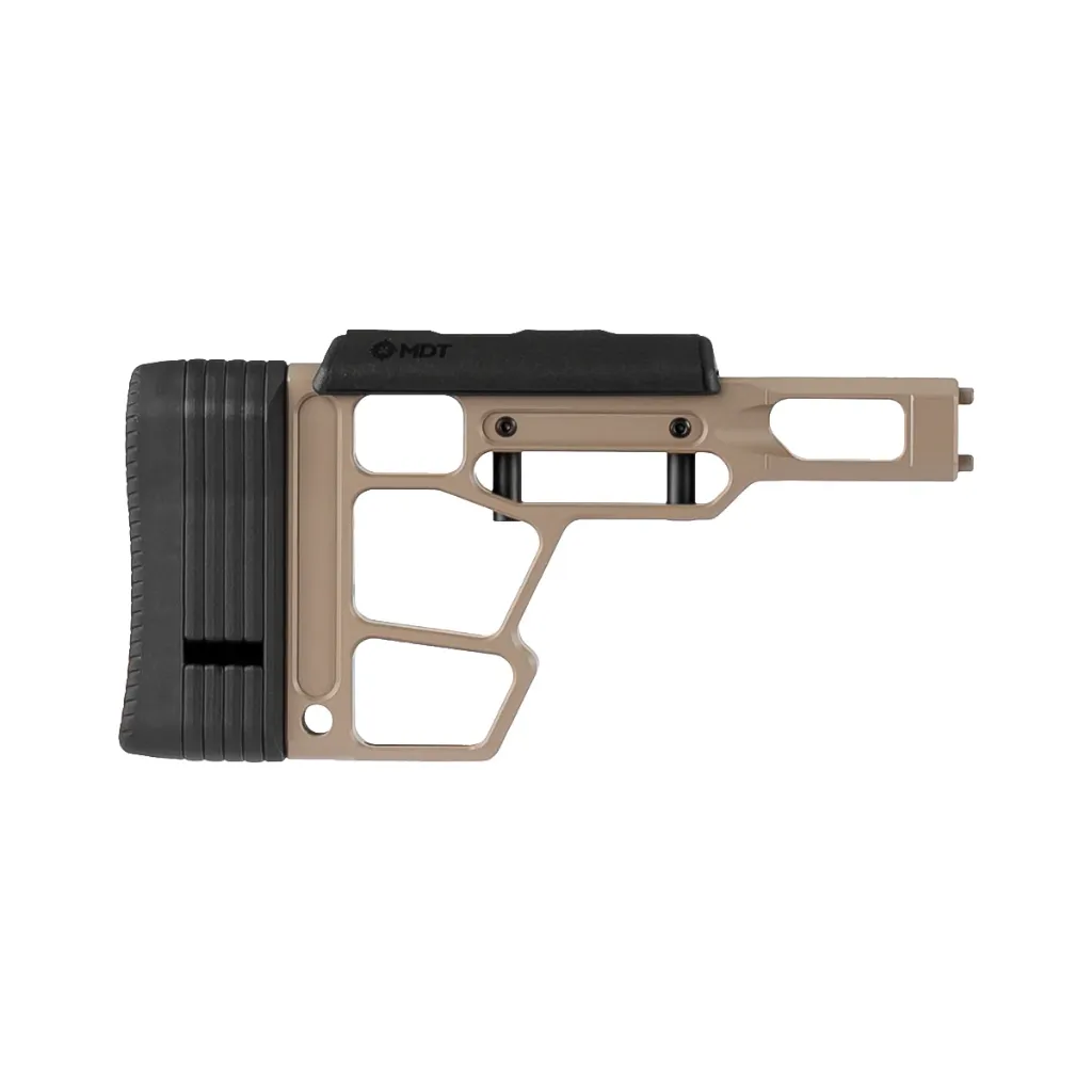 MDT Buttstock - Skeleton Rifle Stock - XTN Interface - SRS-X Lite - FDE - 109509-FDE