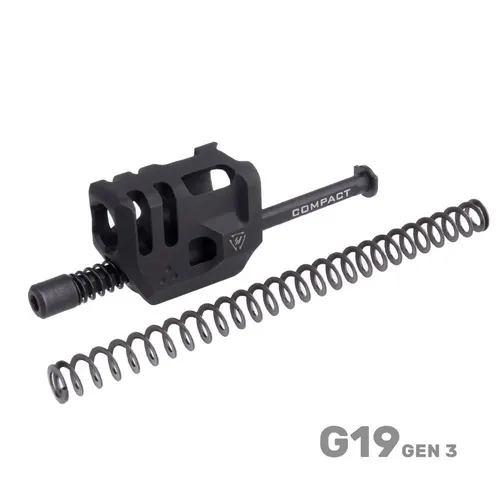 Strike Industries - Mass Driver Comp for Glock 19 Gen3 - Black - SI-G3-MDCOMP-C