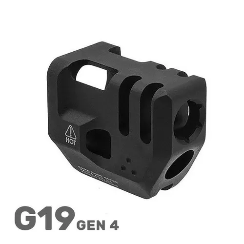 Strike Industries - Mass Driver Comp for Glock 19 Gen4 - Black - SI-G4-MDCOMP-C