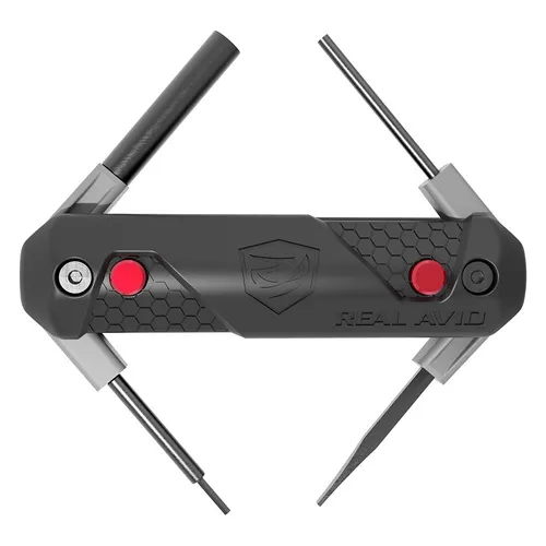Real Avid - 4-in-1 Tool For Glock Pistols - Black - AVGLOCK41