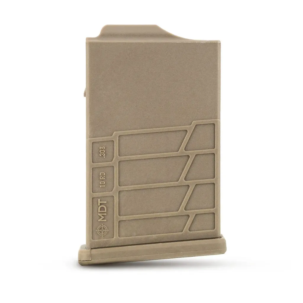 MDT - MDT Magazine - Polymer Gen 2 - SA - .308 - 10 Round - FDE -104447-FDE