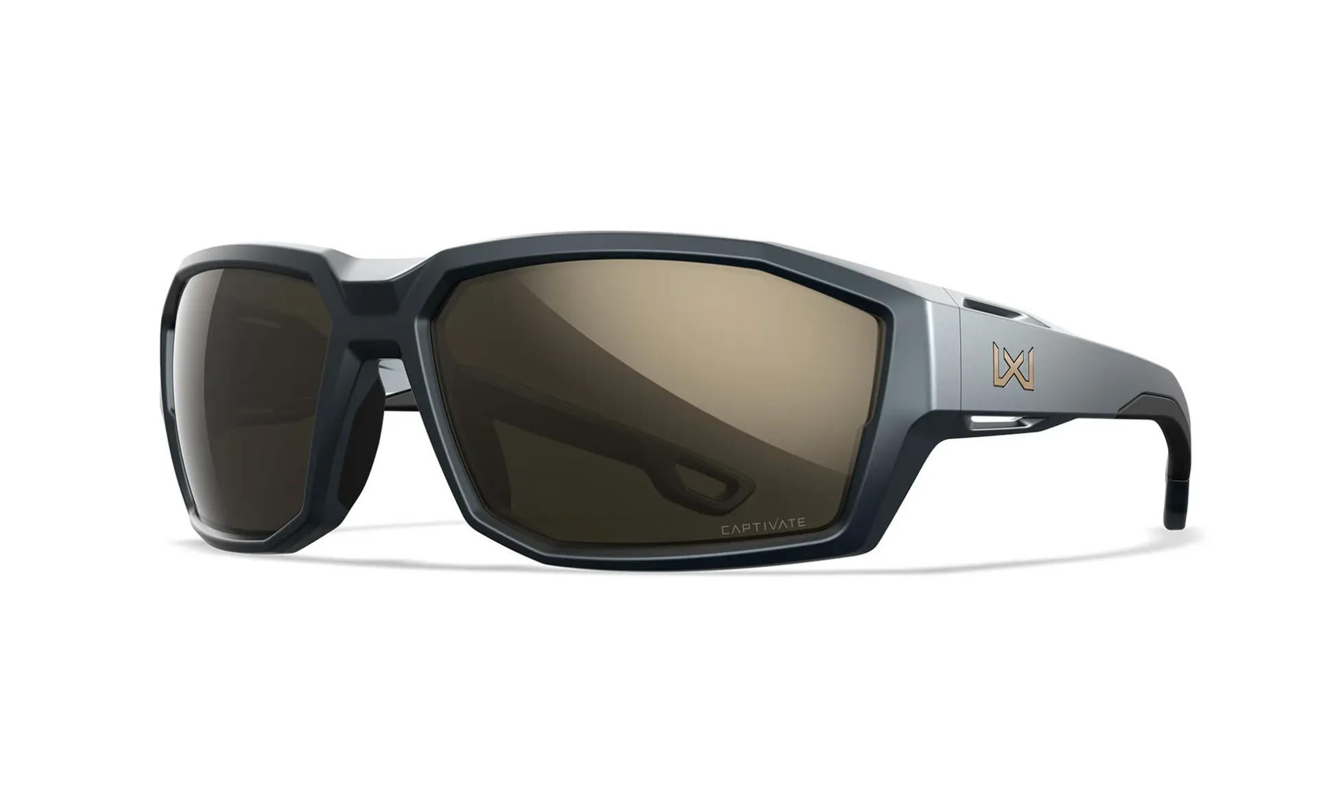 Wiley X ALPINE - CAPTIVATE Tungsten Mirror Lenses - Matte Graphite Grey Frame - ACALP14
