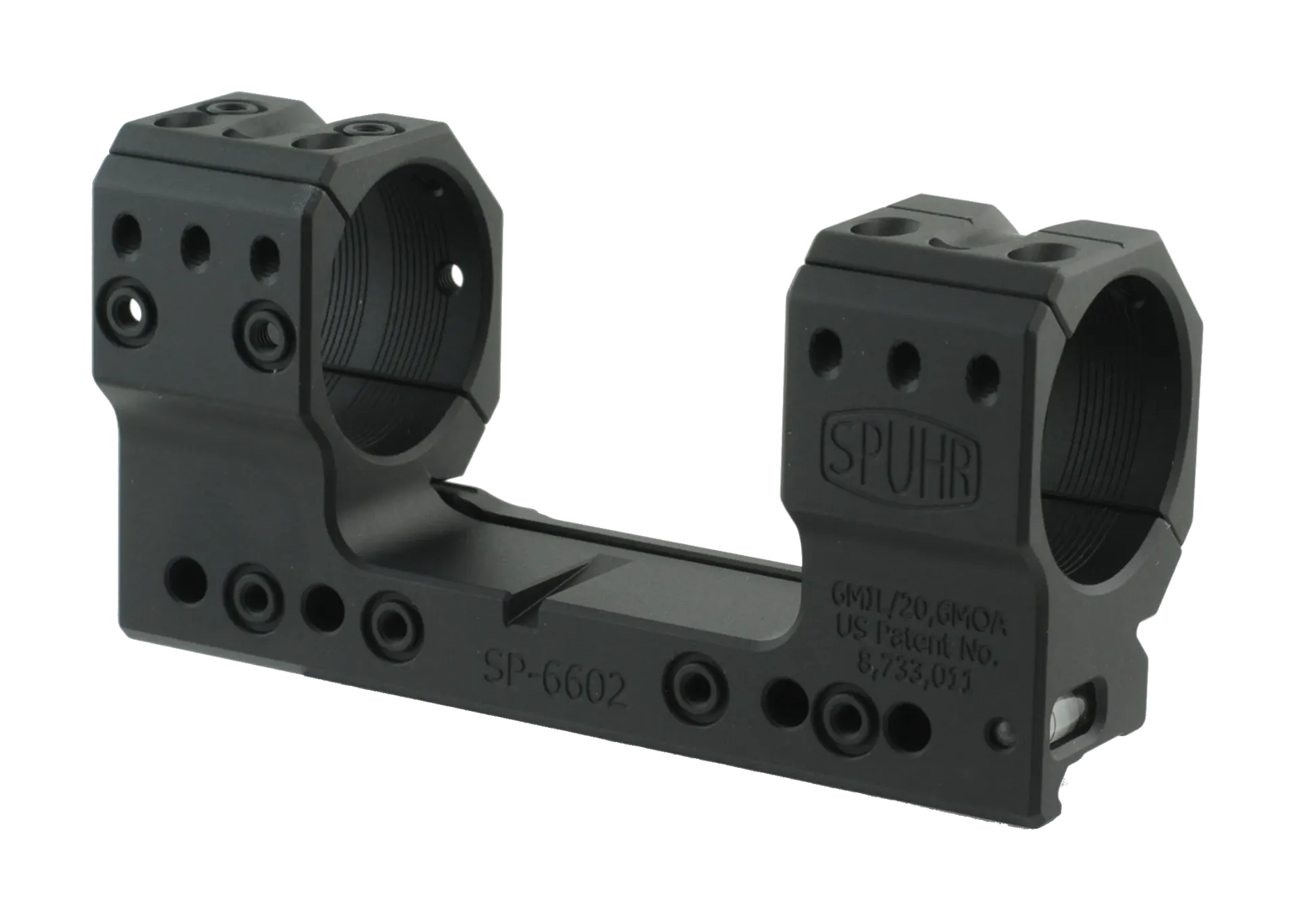 Spuhr Scope Mount Ø36 H38mm/1.5" 6MIL/20.6MOA Picatinny - SP-6602