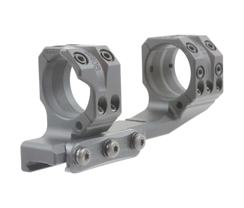 Spuhr Scope Mount Ø34 H38mm/1.5" 6MIL/20.6MOA Picatinny - SP-4622CM