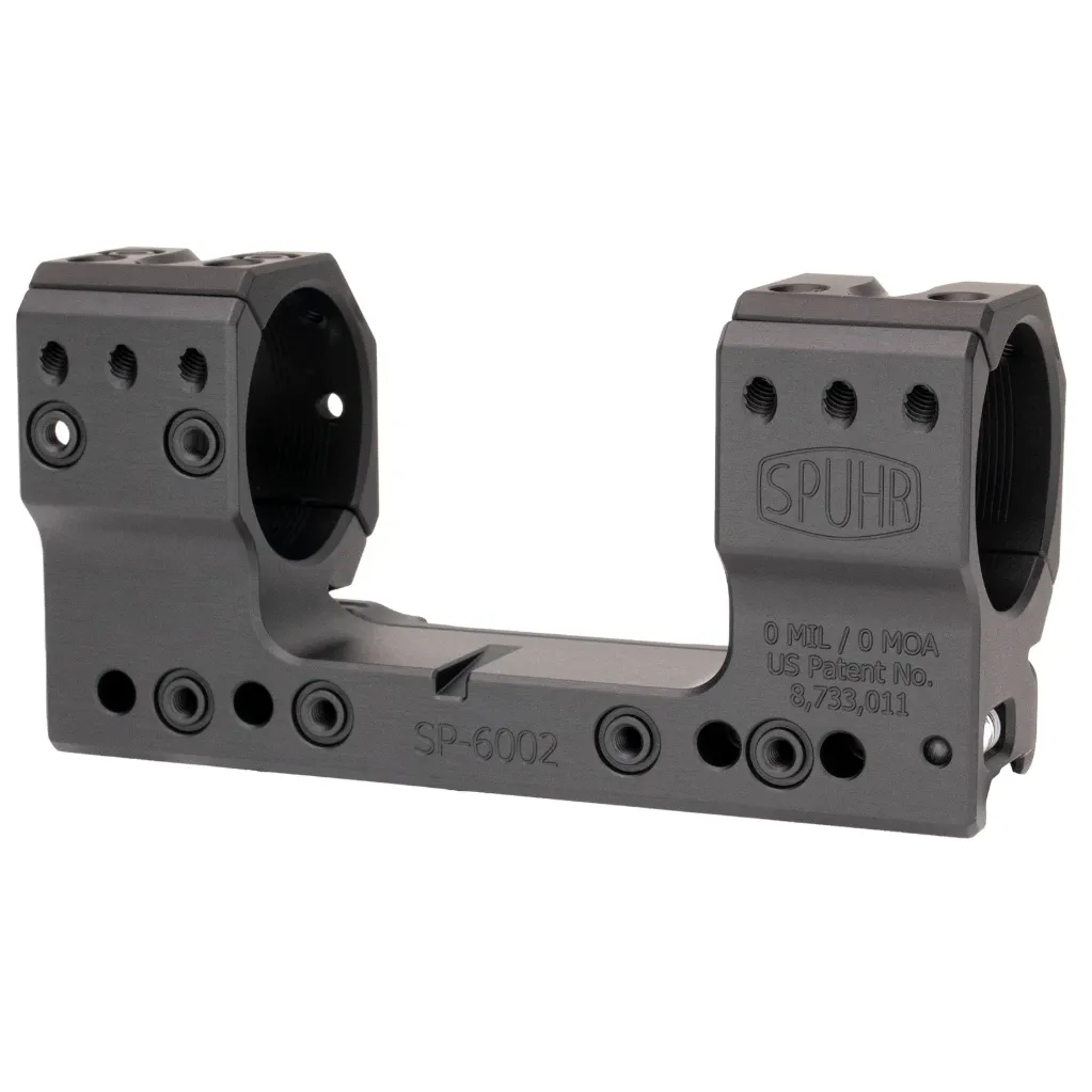 [SP-6002] Spuhr Scope Mount Ø36 H38mm/1.5" 0MIL/0MOA Picatinny - SP-6002
