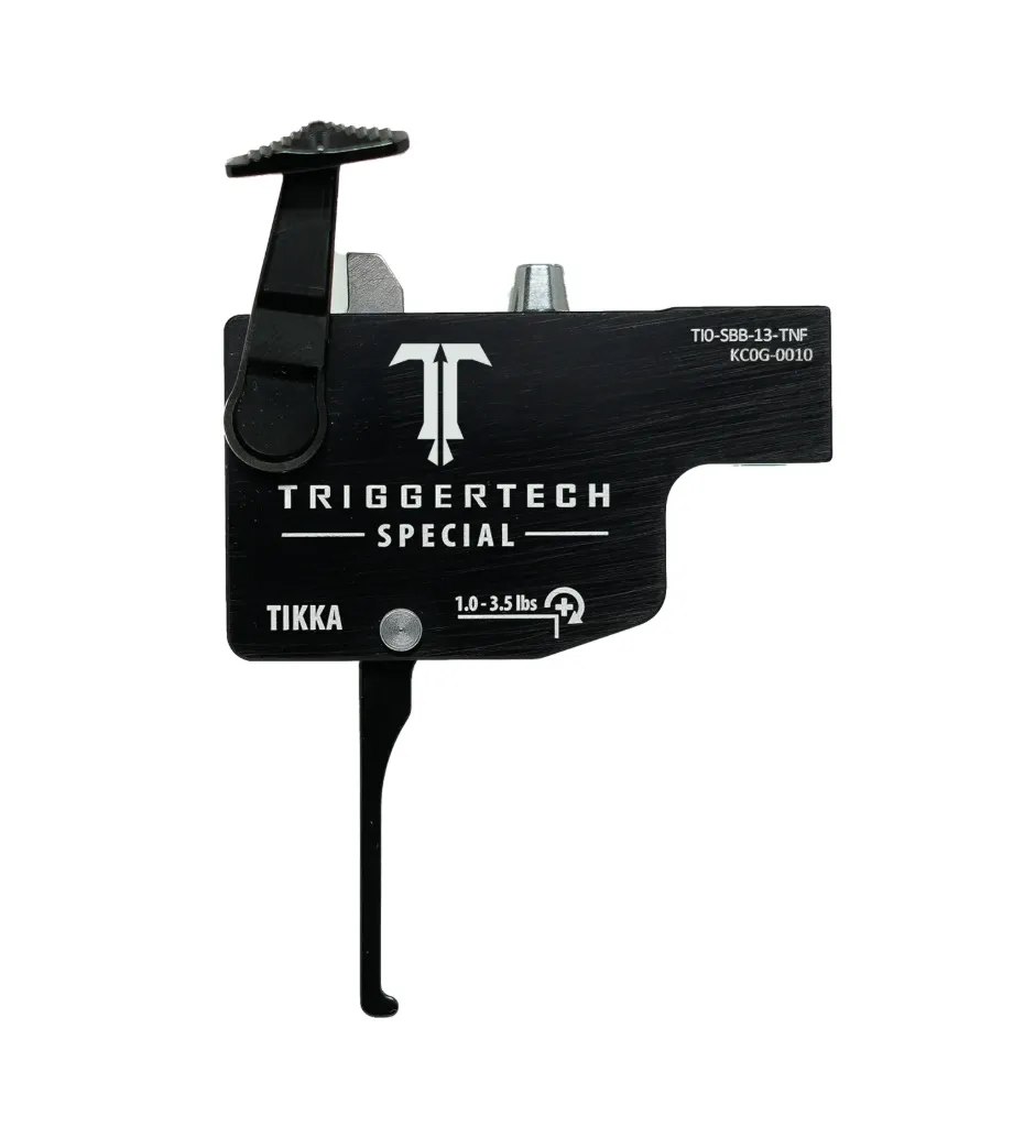 TriggerTech Special - Tikka - RH - PVD Black Flat - 1-stage - TI0-SBB-13-TNF