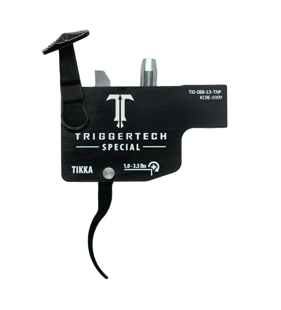 TriggerTech Special - Tikka - RH - PVD Pro Curved - 1-stage - TI0-SBB-13-TNP