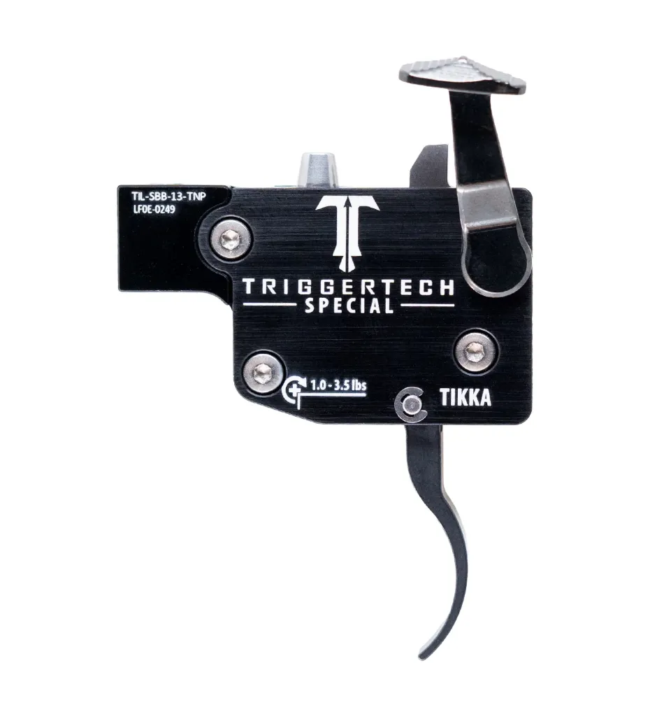 TriggerTech Special - Tikka - LH - PVD Pro Curved - 1-stage - TIL-SBB-13-TNP