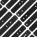 MDT Accessories - Rails - 20 MOA - REMINGTON MODEL 783 SA  -106653-BLK