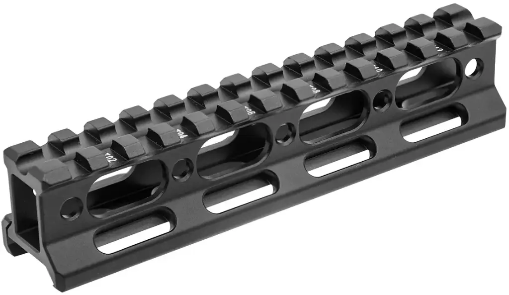 [MT-RSX1L] UTG Super Slim Picatinny Riser Mount, 1" Height 13 Slots