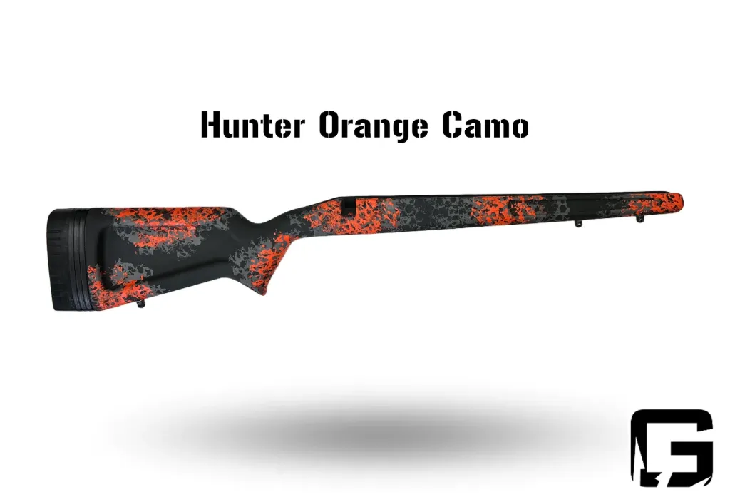 Grayboe Eagle - Rem 700 SA-Universal - fits Proof Research Sendero and smaller contours-Hunter Orange Camo-EA105-49