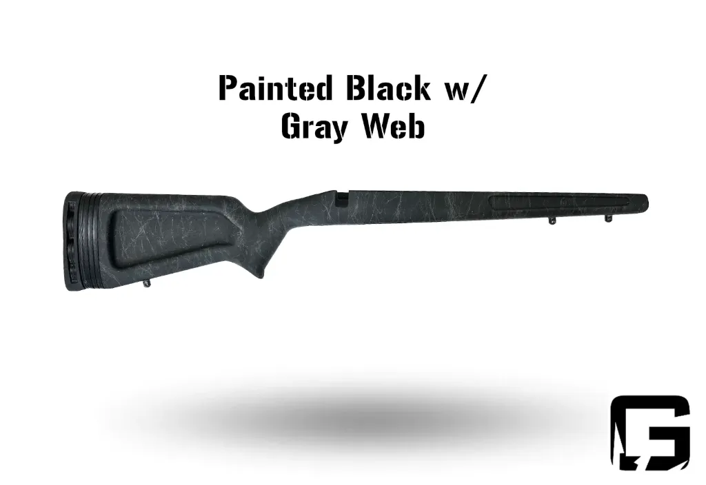 Grayboe Eagle - Rem 700 LA-Painted Black w/ Gray Web-EA205-10