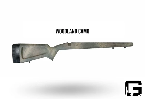 Grayboe Eagle - Rem 700 LA-Painted Woodland Camo-EA205-31