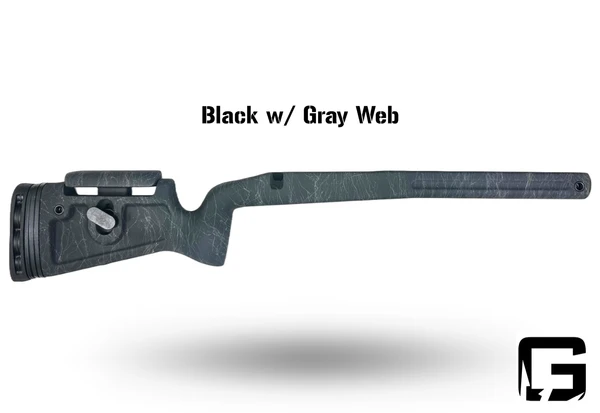 Grayboe Phoenix 2 - Rem 700 SA - Painted Black w/ Gray Web - PHX105-10