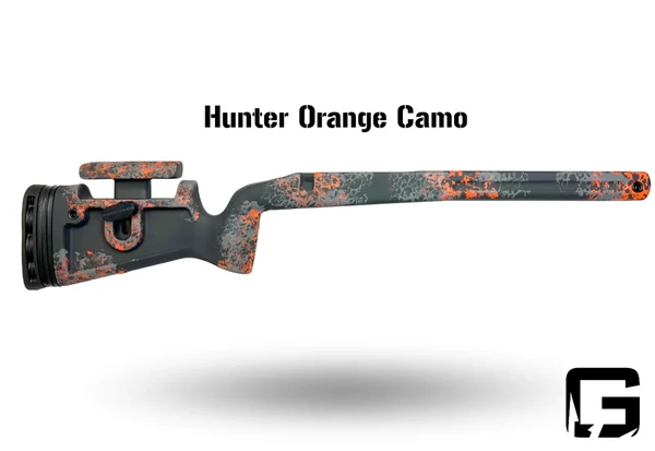 Grayboe Phoenix 2 - Rem 700 SA - Painted Hunter Orange Camo - PHX105-49
