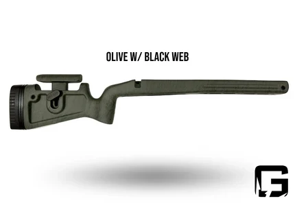 Grayboe Phoenix 2 - Tikka T3 - Painted Olive w/ Black Web- PHXT3-11