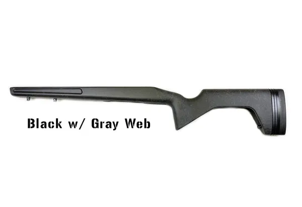 Grayboe Trekker - Rem 700 SA - Painted Black w/ Gray Web - TREK105-10