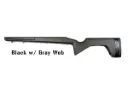 Grayboe Trekker - Rem 700 SA - Painted Black w/ Gray Web - TREK105-10