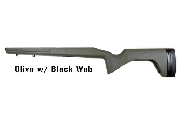 Grayboe Trekker - Rem 700 SA - Painted Olive w/ Black Web - TREK105-11