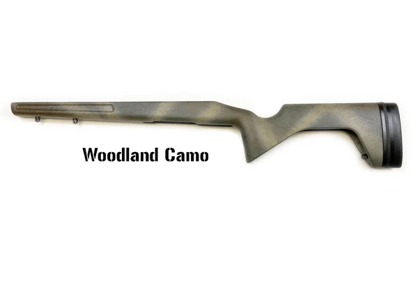 Grayboe Trekker - Rem 700 SA - Painted Woodland Camo - TREK105-31