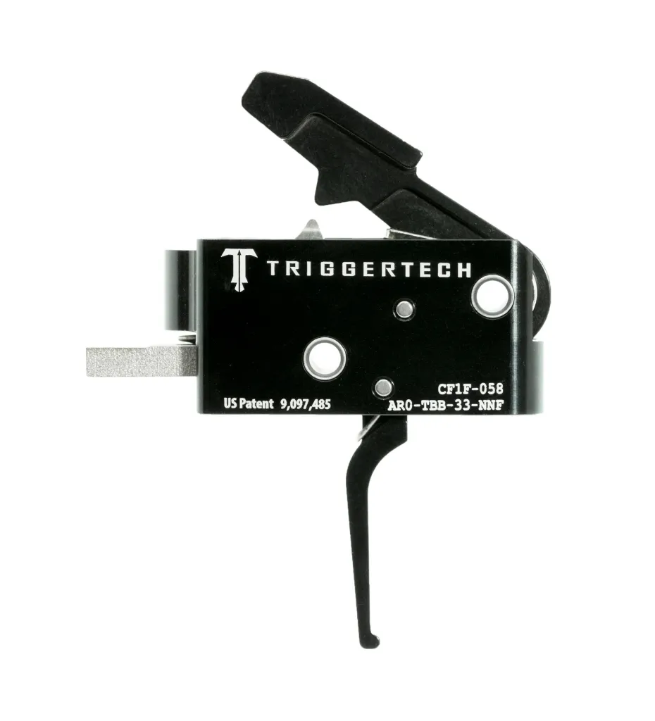 TriggerTech AR-15 Black Competitive Flat - 2-stage - 3,5